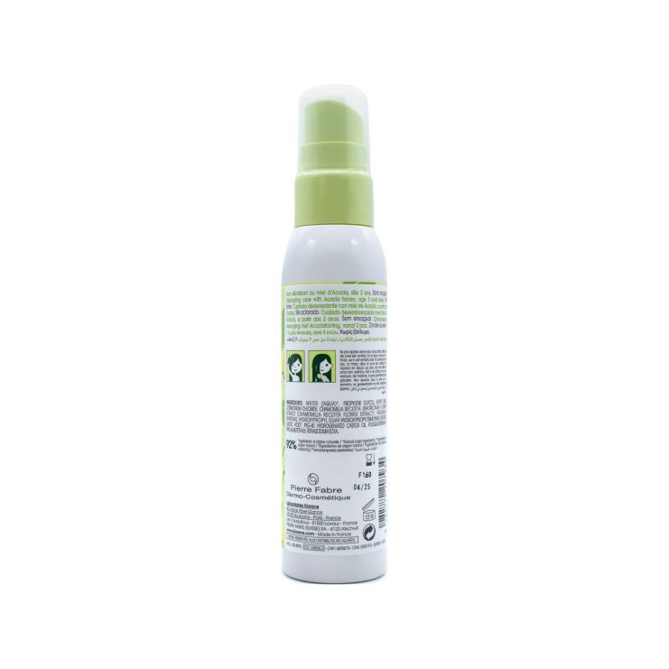 Klorane Junior Spray για Ξέμπλεγμα Μαλλιών με Μέλι Ακακίας απο 3 ετών 125ml