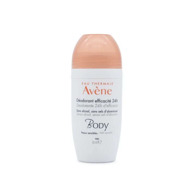 Avene Body Deodorant Αποσμητικό Roll-On 24ωρης Αποτελεσματικότητας 50ml
