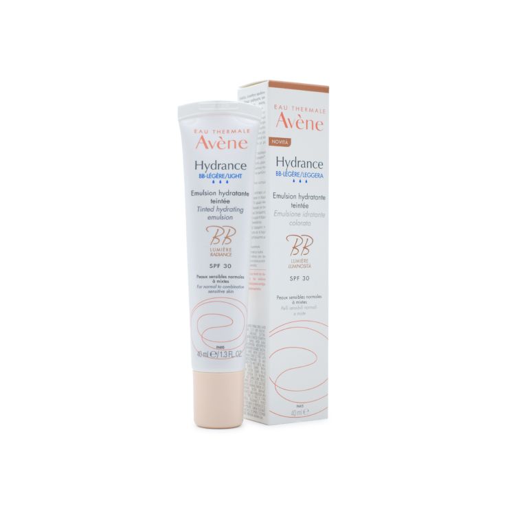 Αvene Hydrance BB Light Emulsion Ενυδατική Κρέμα Προσώπου με Χρώμα Ελαφριά Υφή SPF30 40ml
