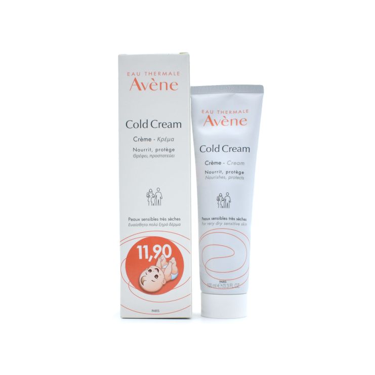 Avene Cold Cream Ενυδατική Κρέμα για Ξηρές Επιδερμίδες 100ml