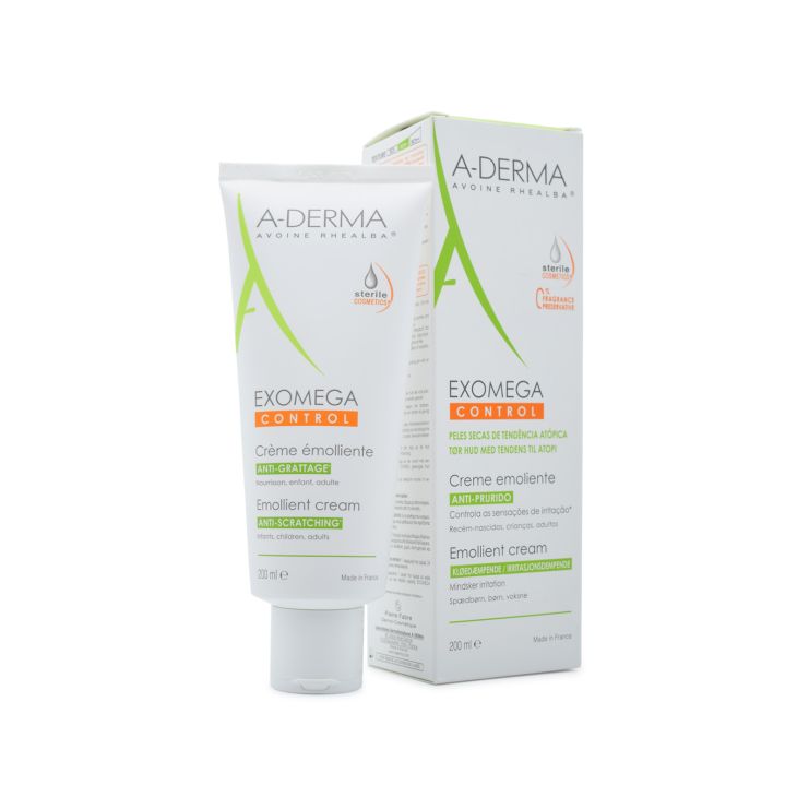 ADERMA EXOMEGA CONTROL CREME 200ML PR(+PROTECT AD CREME 5ML)