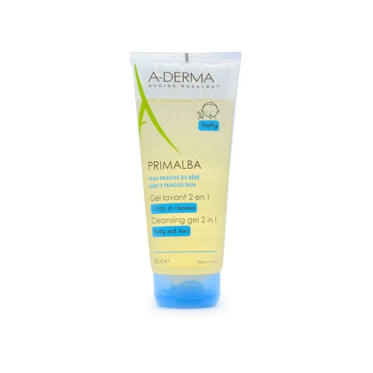 A-Derma Primalba Baby Cleansing Gel 2 in 1 (Body & Hair) 200ml