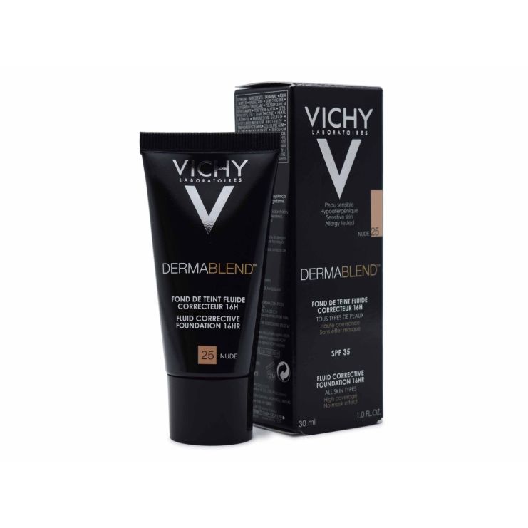 Vichy Dermablend Fluide Ματ Μέικ Απ Mε SPF35 No25 Nude 30ml