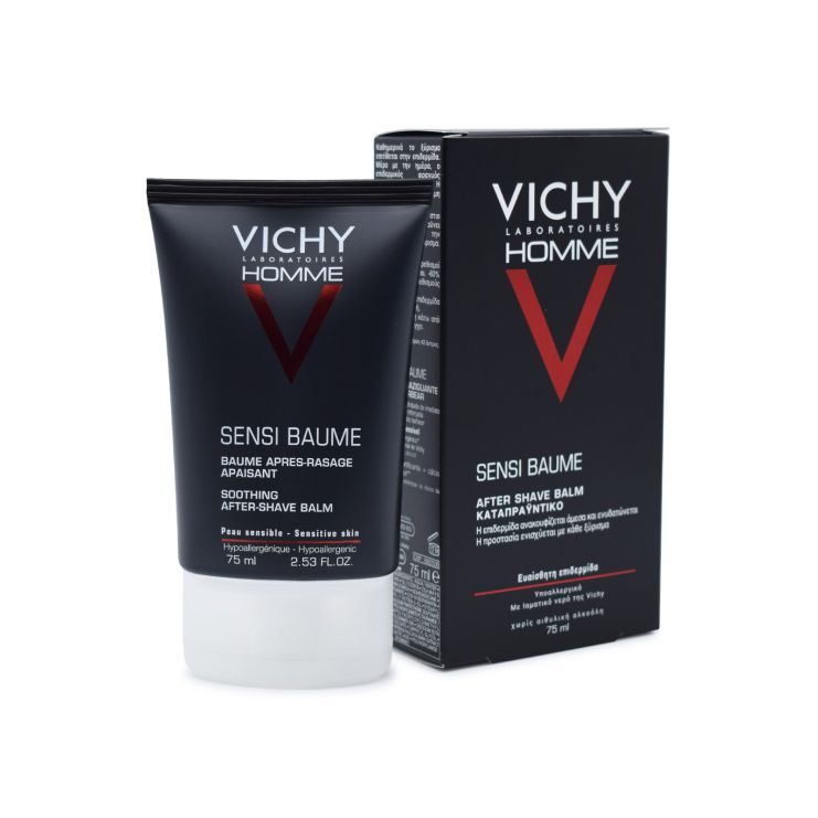 Vichy Homme Sensi Baume After Shave Balm 75ml