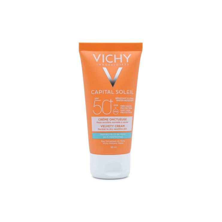 Vichy Capital Soleil Velvety Αντηλιακή Προσώπου Για Βελούδινη Επιδερμίδα SPF50+ 50ml