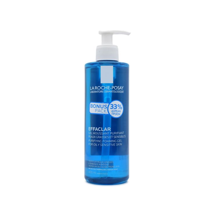 La Roche Posay Effaclar Purifying Foaming Gel Καθαρισμού Προσώπου 400ml