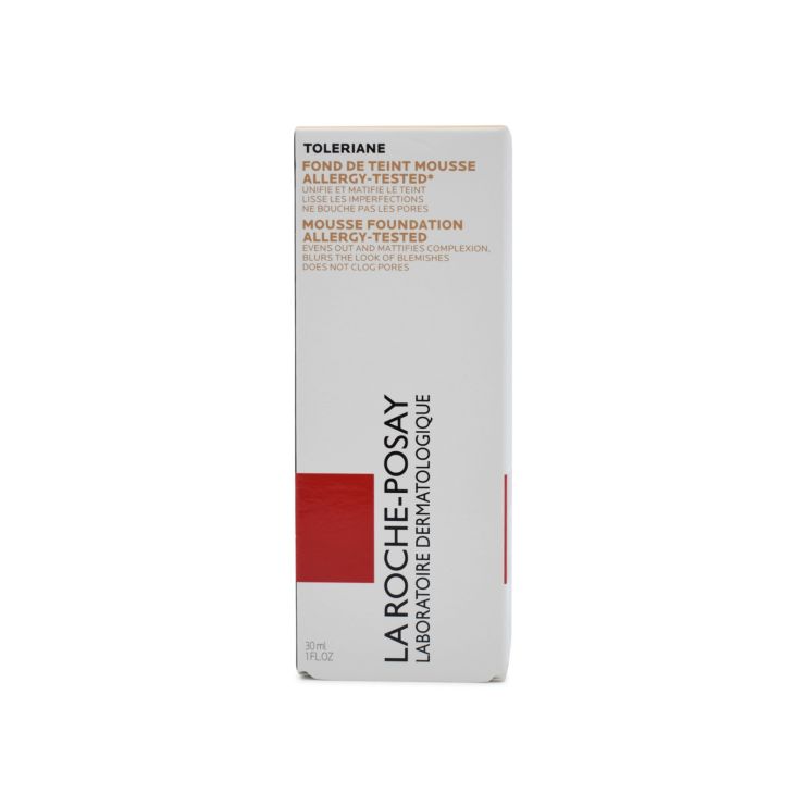 La Roche Posay Toleriane Mousse Foundation Make Up Για Ματ Αποτέλεσμα SPF20 02 Light Beige 30ml