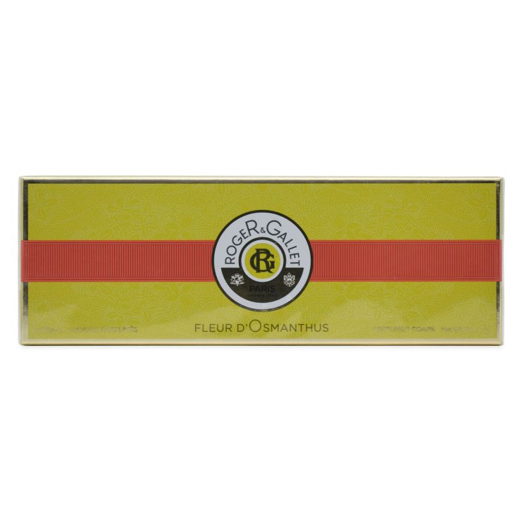 Roger & Gallet Fleur D' Osmanthus Wellbeing Soap 3x100gr