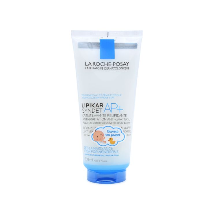 La Roche Posay Lipikar Syndet AP+ Cream Αφρόλουτρο για Ατοπική Δερματίτιδα 200 ml