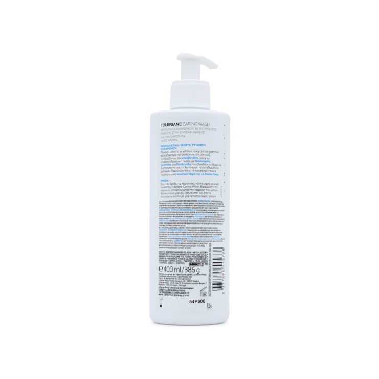 La Roche Posay Innovation Toleriane Caring Wash Καθαρισμός Προσώπου 400ml