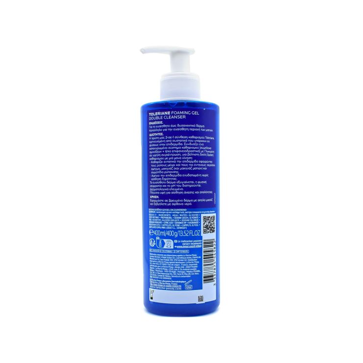 La Roche Posay Toleriane Foaming Gel Hydrating Purifying Double Cleanser 400ml