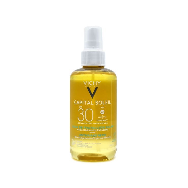 Vichy Ideal Soleil Αντηλιακό Νερό Προστασίας Spray SPF30 Για Ενυδάτωση 200ml