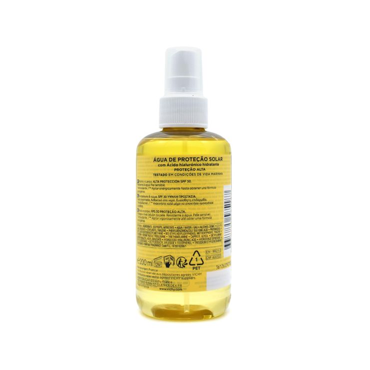 Vichy Ideal Soleil Αντηλιακό Νερό Προστασίας Spray SPF30 Για Ενυδάτωση 200ml