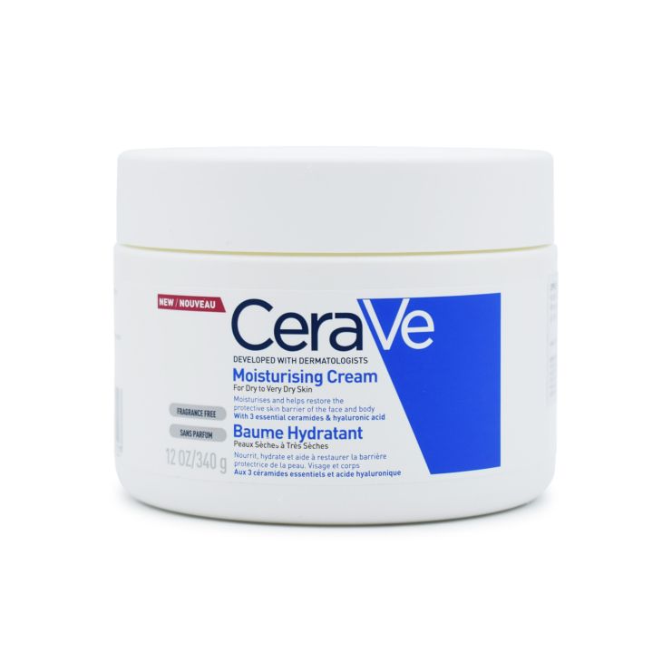 CeraVe Moisturising Cream Ενυδατική Κρέμα Προσώπου & Σώματος 340ml
