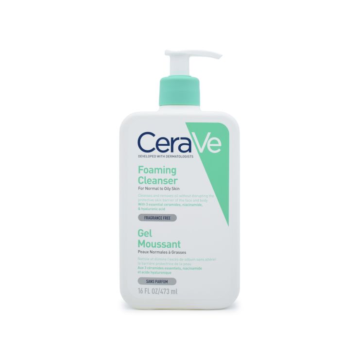Cerave Foaming Cleanser Καθαριστικό Gel Προσώπου & Σώματος 473ml
