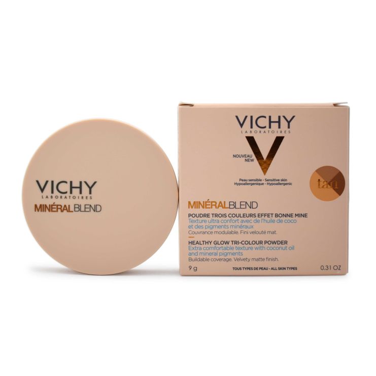 Vichy Mineral Blend Τρίχρωμη Πούδρα Για Λάμψη Tan 9g
