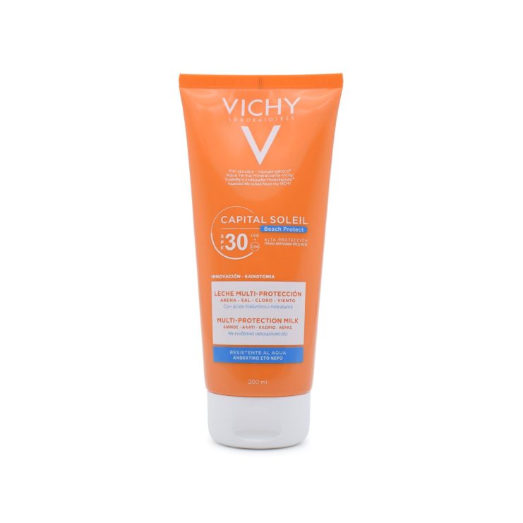 Vichy Capital Soleil Beach Protect Αντηλιακό Γαλάκτωμα SPF30 200ml