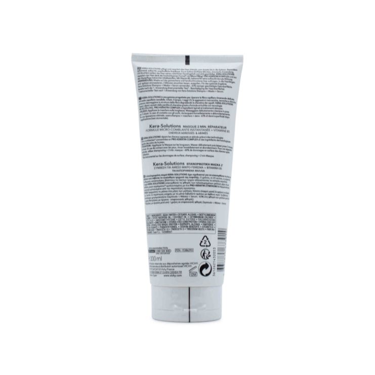  Vichy Kera - Solutions Restoring 2min Mask Μάσκα για Ξηρά Μαλλιά 200ml