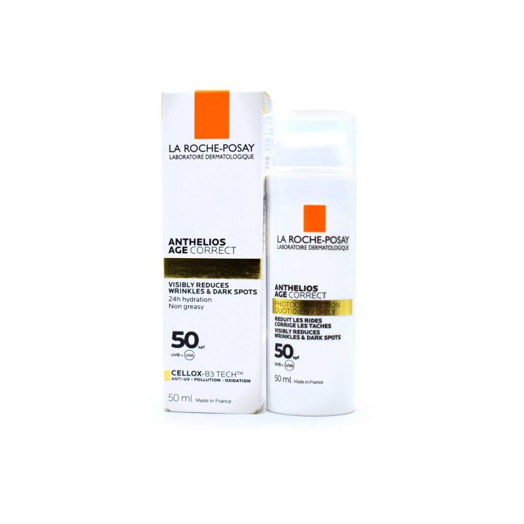 La Roche Posay Anthelios Age Correct SPF50 Αντηλιακή κατά την Φωτογήρανση 50ml