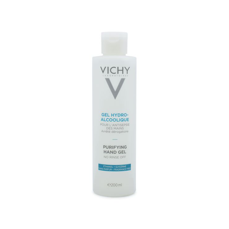 Vichy Purifying Hand Gel Ήπιο Αντισηπτικό Gel Χεριών 200ml