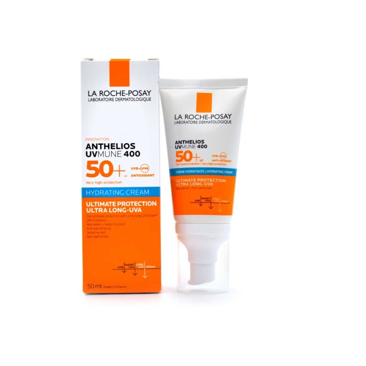 La Roche Posay Anthelios UVMune 400 SPF50+ Αντηλιακή Ενυδατική Κρέμα Χωρίς Άρωμα 50ml
