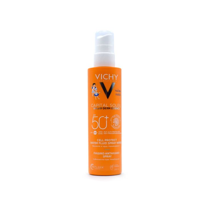 Vichy Capital Soleil Kids Cell Protect Water Fluid Spray SPF50+ 200ml