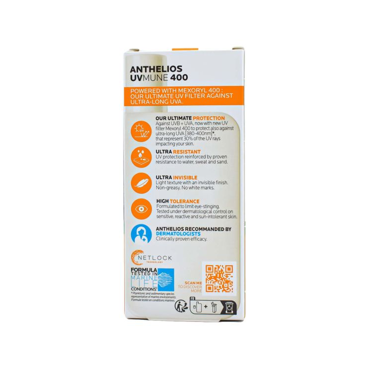 La Roche Posay Anthelios Face UVmune 400 SPF50+ Oil Control Fluid Αντηλιακό Προσώπου 50ml