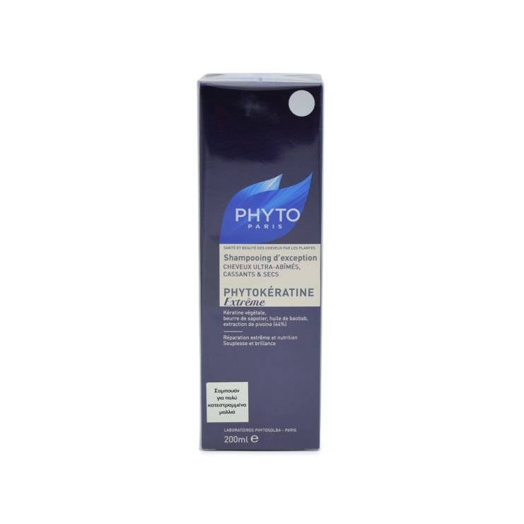 Phyto Phytokeratine Extreme Exceptional Shampoo 200ml