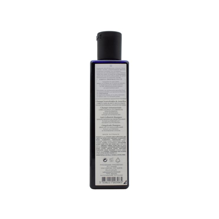 Phyto Phytoargent Σαμπουάν Μείωσης Κίτρινων Τόνων 250ml