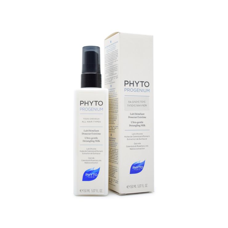 Phyto Progenium Ultra Gentle Detangling Milk With Oat Milk, Calendula & Rosemary Oils & Mallow Extract 150ml