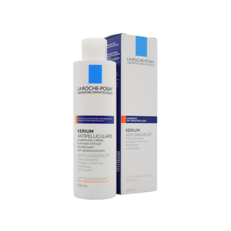 La Roche Posay Kerium Αντιπιτυριδικό Σαμπουάν-κρέμα 200ml