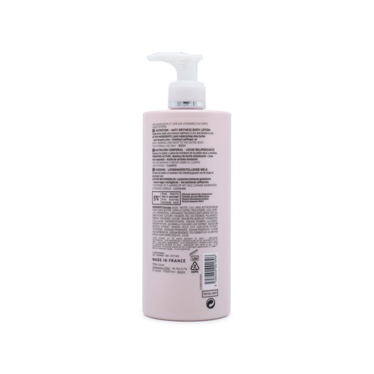 Lierac Body-Nutri + Lait Relipidant Γαλάκτωμα Σώματος κατά της Ξηρότητας Θρέψη 400ml