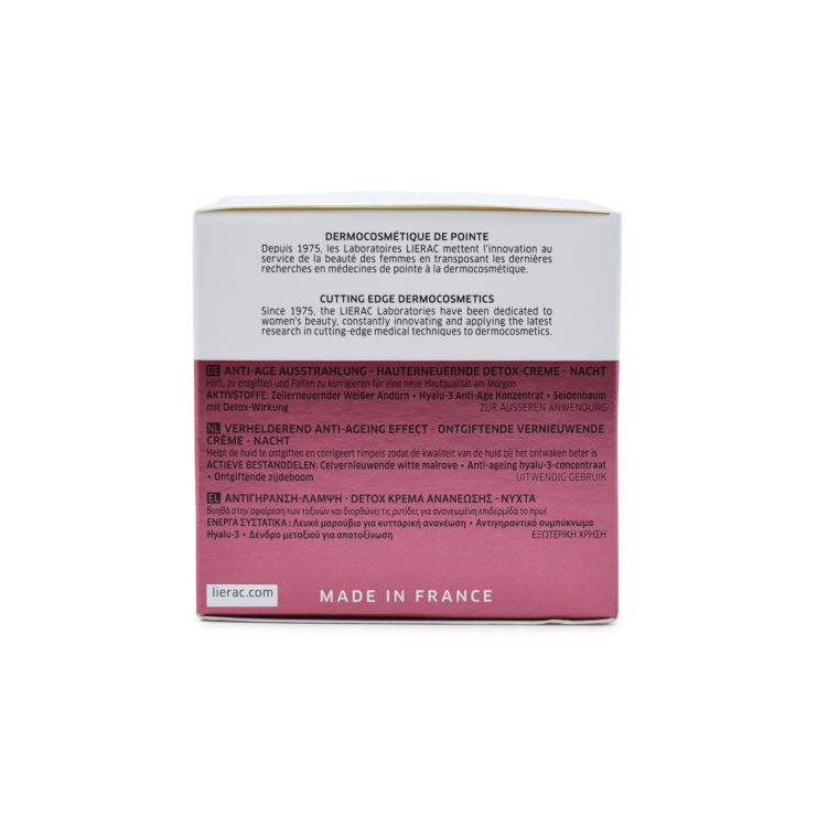 Lierac Supra Radiance Night Detox Renewing Cream 50ml