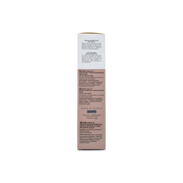 Lierac Teint Perfect Skin Perfecting Illuminating Foundation SPF20 01 Light Beige 30ml