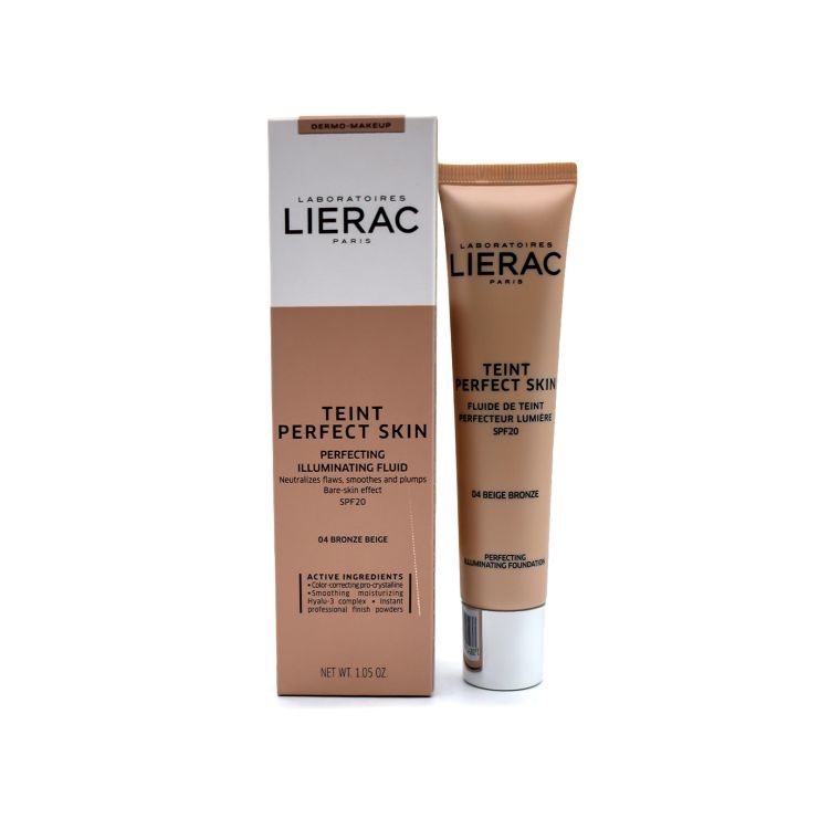 Lierac Teint Perfect Skin Perfecting Illuminating Foundation SPF20 04 Bronze Beige 30ml