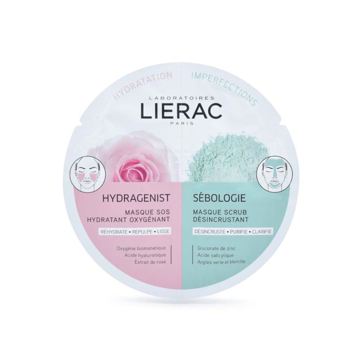 Lierac Hydragenist & Sebologie Mask 2x6ml
