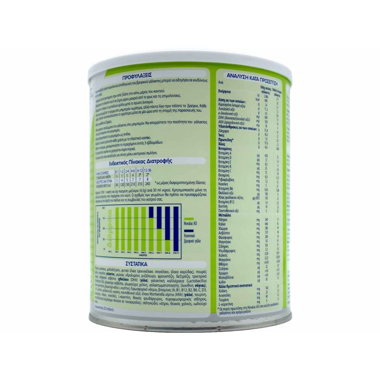 Novalac AD Γάλα σε Σκόνη 0m+ 600gr