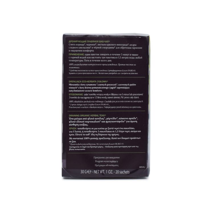 Caudalie Draining Herbal Tea Τσάι 20 Φακελάκια (30gr) 