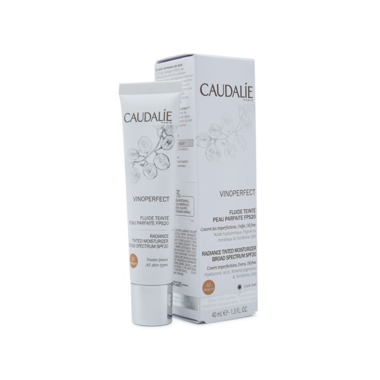 Caudalie Vinoperfect Radiance Tinted Moisturizer Broad Spectrum Ενυδατική Κρέμα με Χρώμα SPF20 Medium 40ml 