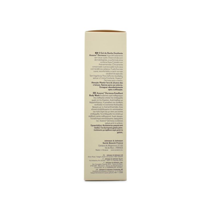 Aveeno Dermexa Emollient Eνυδατικό Υγρό Καθαρισμού Σώματος 300ml