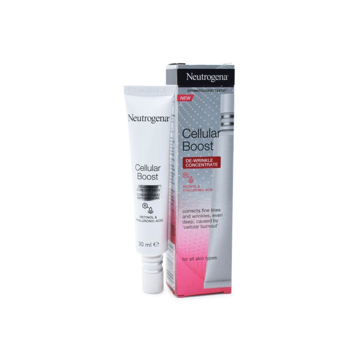 Neutrogena Cellular Boost De-Wrinkle Rejuvenating Concentrate Συμπυκνωμένη Κρέμα Αντιρυτιδική 30ml