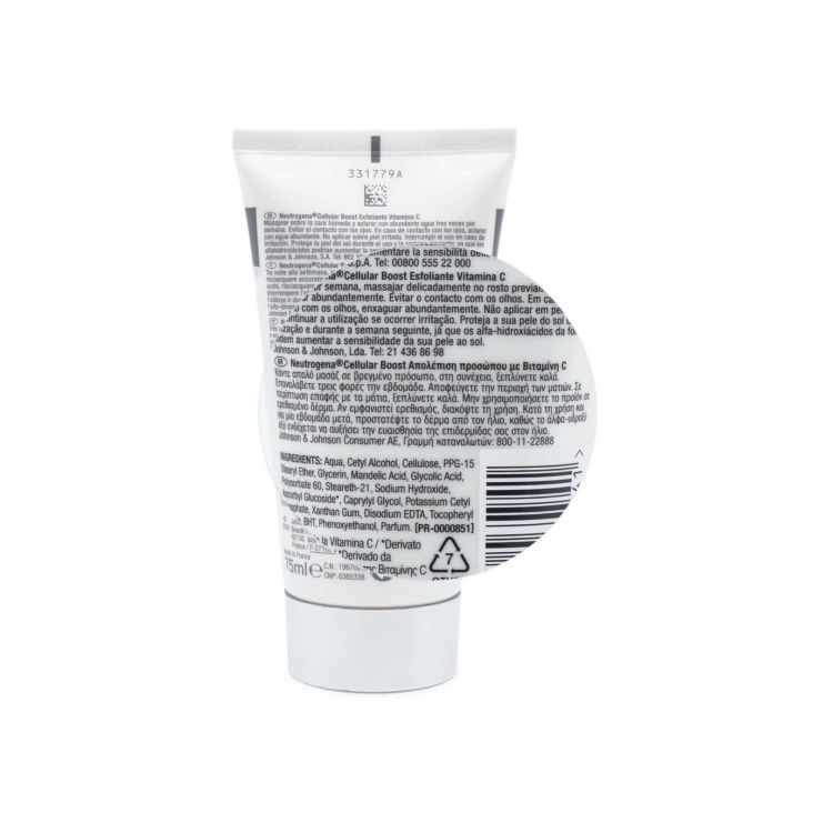 Neutrogena Cellular Boost Exfoliante Vitamin C 75ml