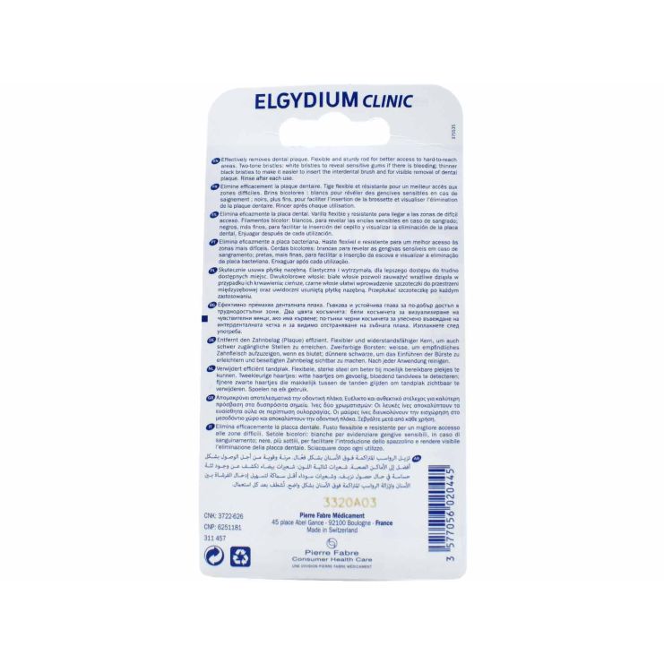 Elgydium Mono Compact 0.8 Μωβ 4 τμχ