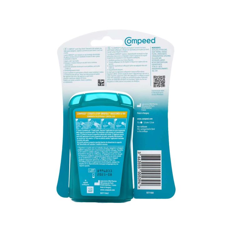 Compeed Επιθέματα για Σπυράκια Conceal & Go 15 τμχ