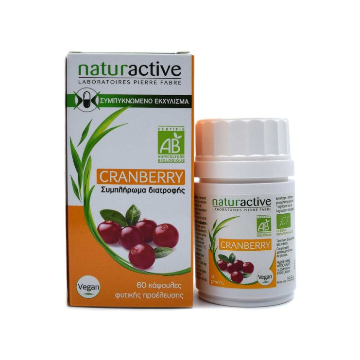 Naturactive Cranberry Vegan 60 κάψουλες