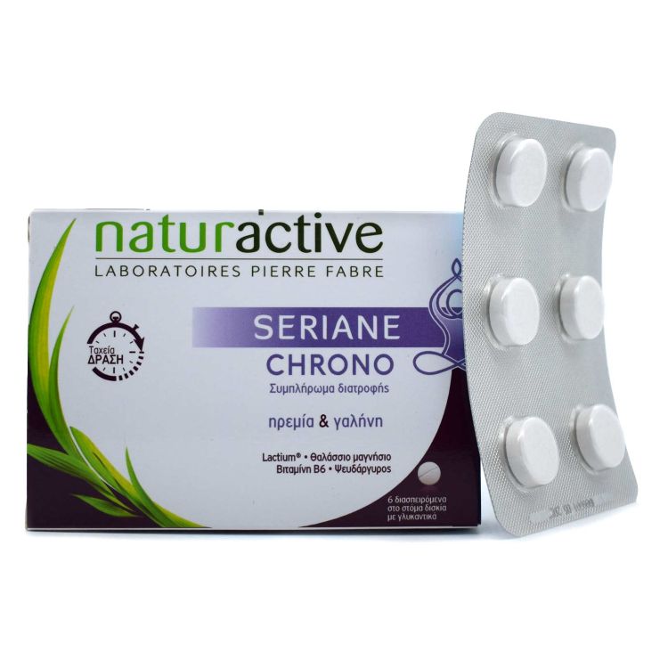 Naturactive Seriane Chrono 6 μασώμενα δισκία