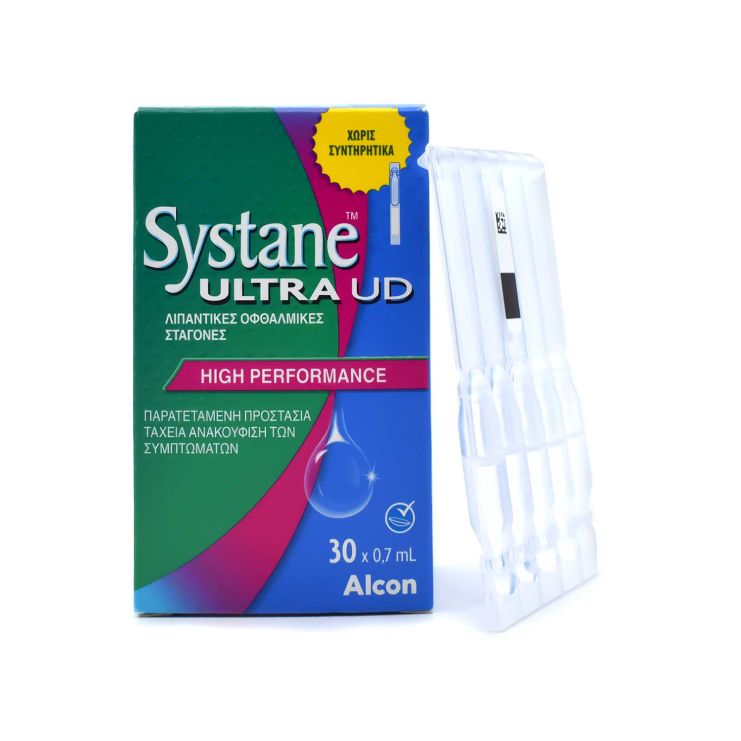 Systane Ultra UD Οφθαλμικές Σταγόνες για Ξηροφθαλμία 30 amp. x 0.7ml
