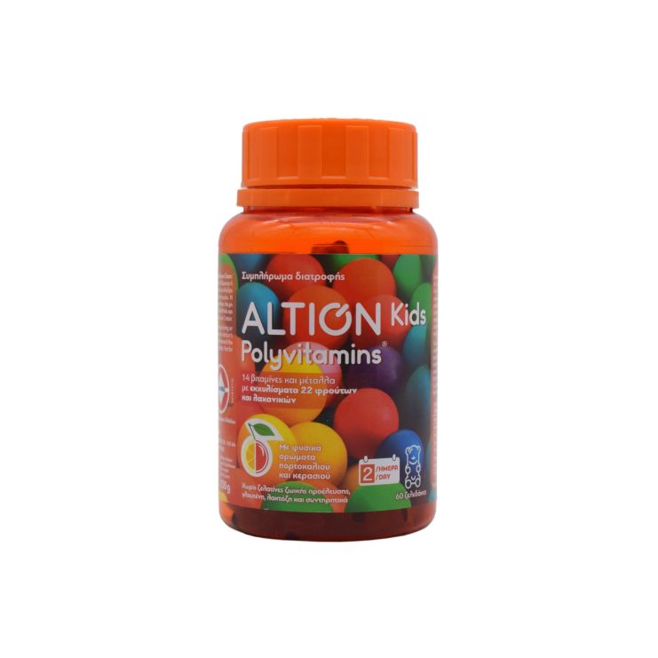 Altion Kids Polyvitamins 60 ζελεδάκια