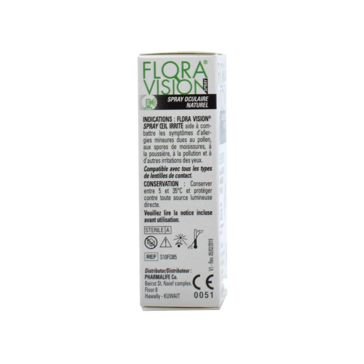Novax Pharma Flora Vision Irritated Eyes Spray 10ml