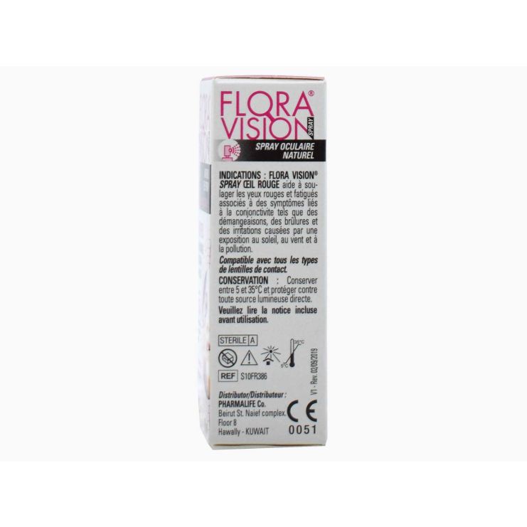 Novax Pharma Flora Vision Red Eyes Spray για Κόκκινα Μάτια 10ml